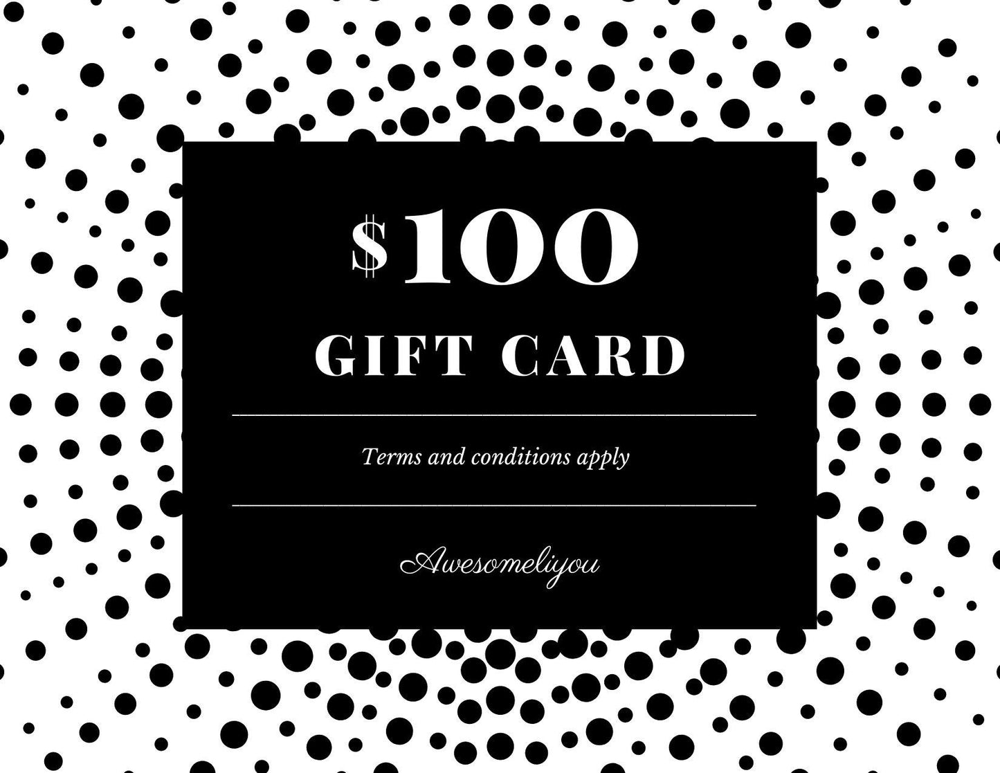 Awesomeliyou Gift Card - awesomeliyou