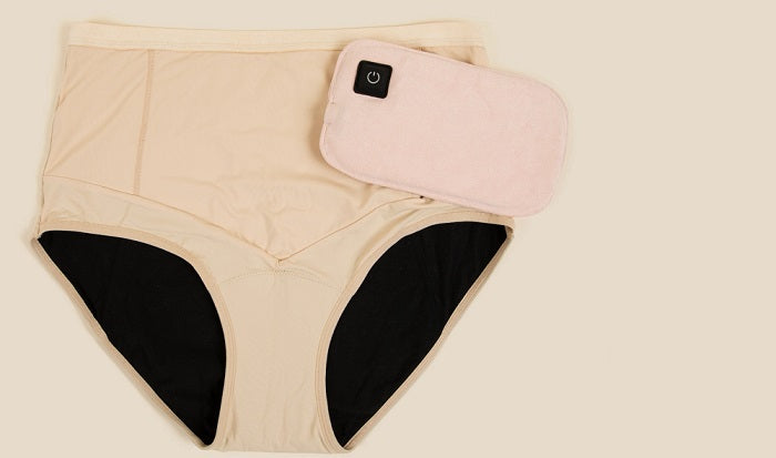 2 Adults High Absorbent Period Panties With Heating Pad